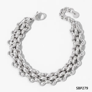 Stainless Steel Bracelet Electroplating Simple Style