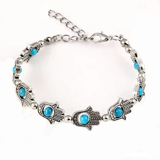 Beaded Palm Bohemian Metal Refined Stylish And Versatile Bracelet