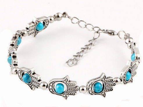 Beaded Palm Bohemian Metal Refined Stylish And Versatile Bracelet