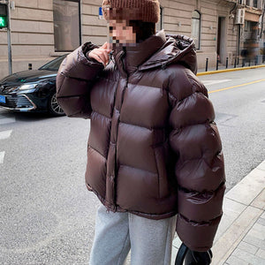 Maillard Bread Coat Winter Thick Short Down Jacket