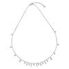 Fashion Tassel High Carbon Diamond Women's Necklace