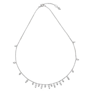 Fashion Tassel High Carbon Diamond Women's Necklace